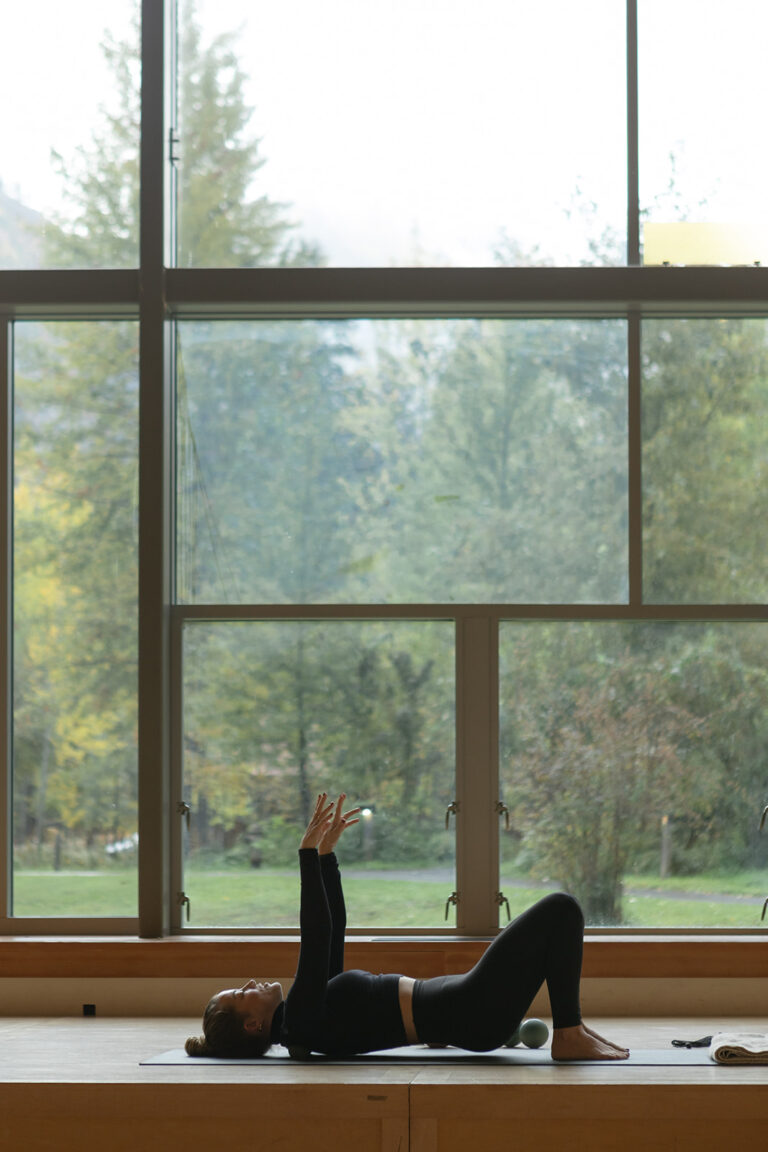 Nidra yoga at Leavenworth's wellness retreat