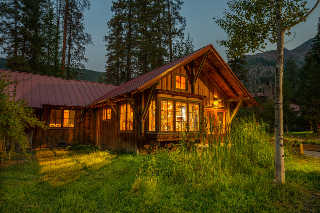 Leavenworth wellness retreat sleeping lady